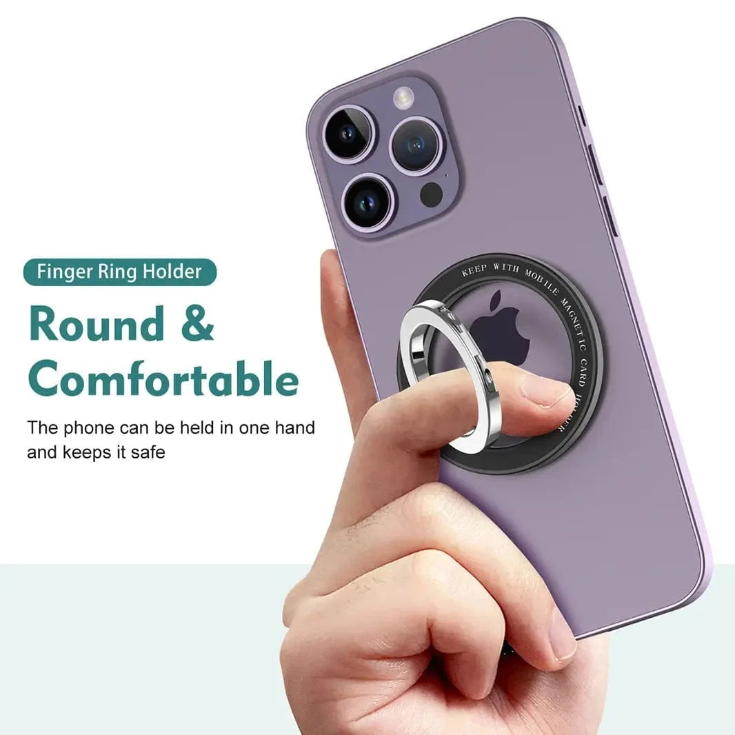 Portable Magnetic Ring Grip for Magsafe Function Built in Cases