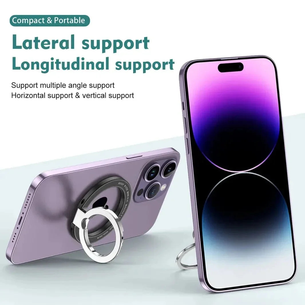 Portable Magnetic Ring Grip for Magsafe Function Built in Cases