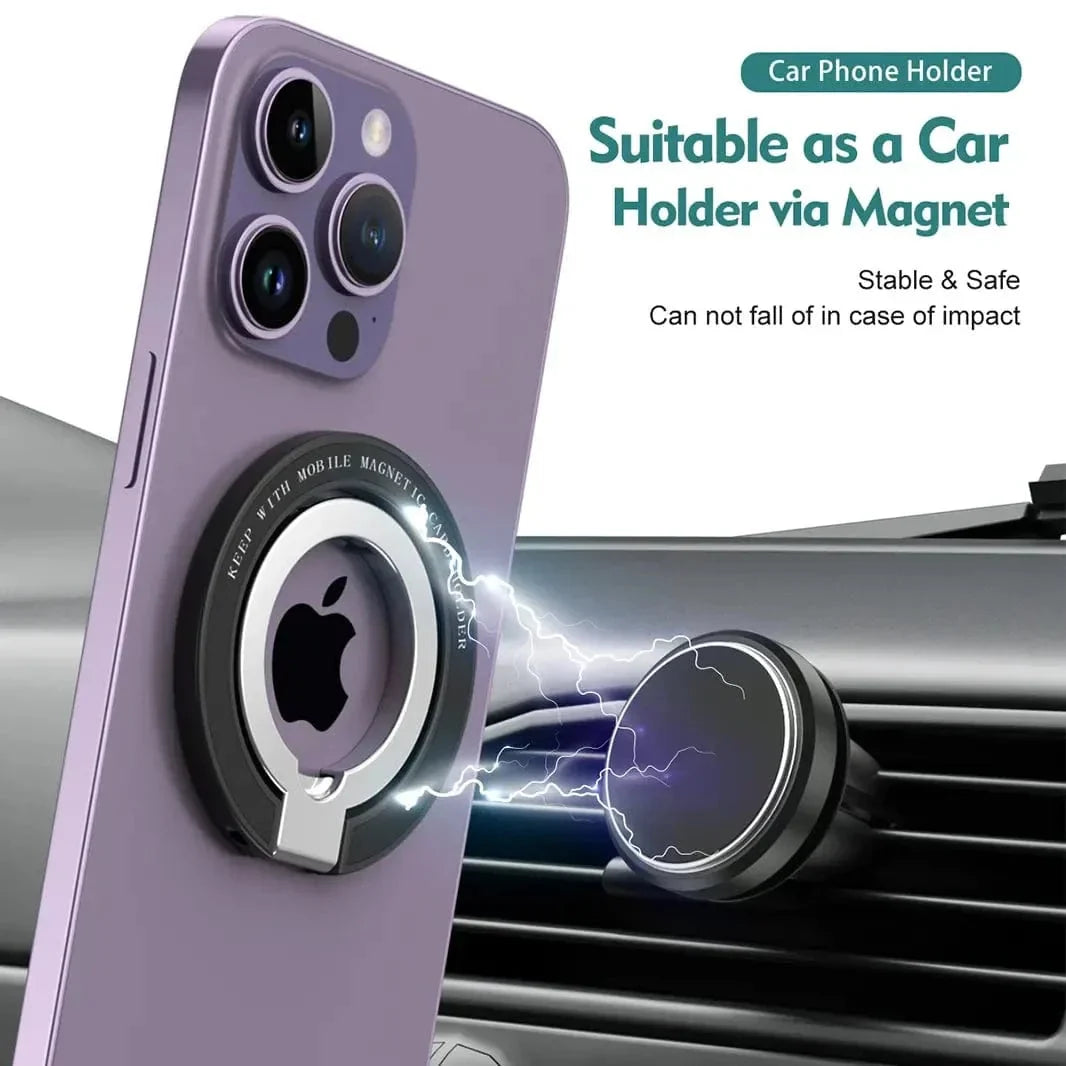Portable Magnetic Ring Grip for Magsafe Function Built in Cases