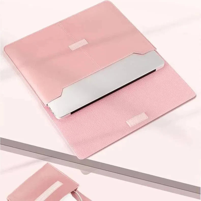 PU Leather Envelope Portfolio Laptop Sleeve Bag