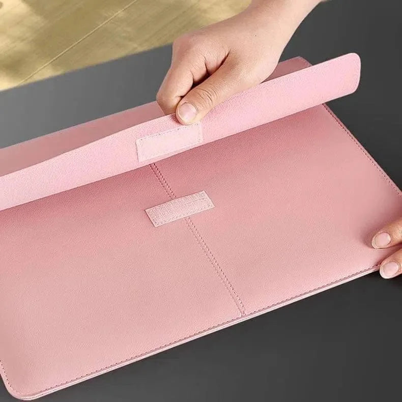 PU Leather Envelope Portfolio Laptop Sleeve Bag