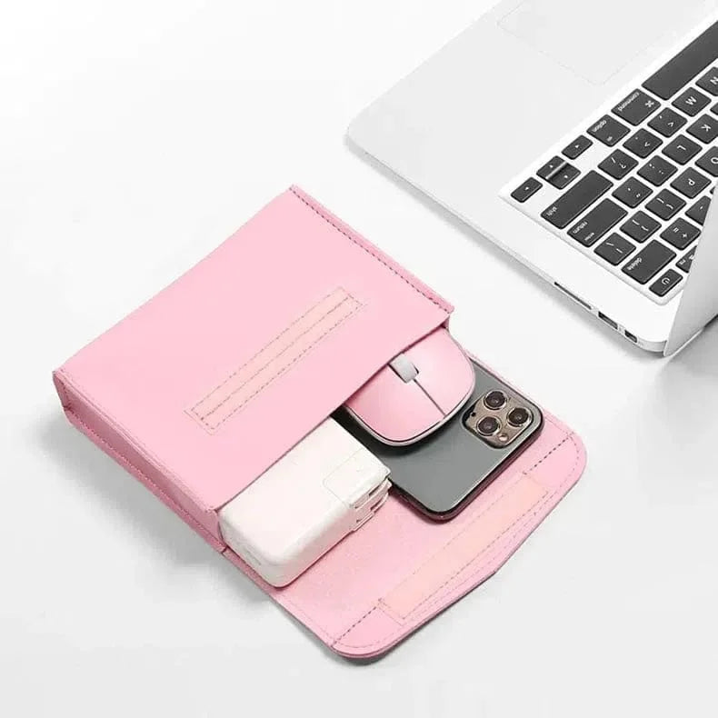 PU Leather Envelope Portfolio Laptop Sleeve Bag