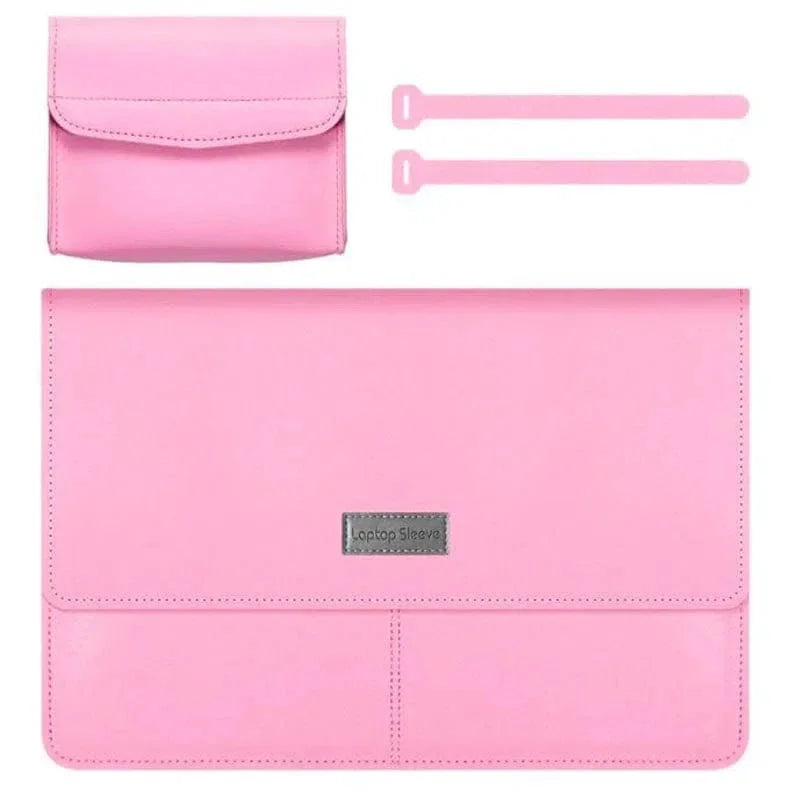 PU Leather Envelope Portfolio Laptop Sleeve Bag