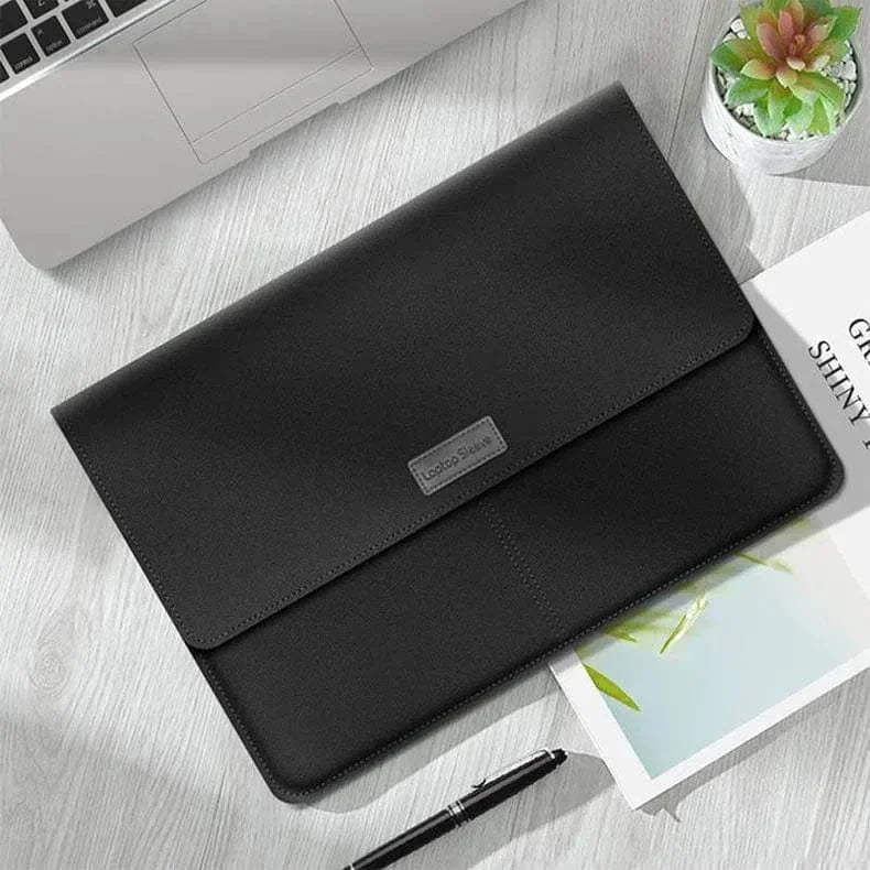 PU Leather Envelope Portfolio Laptop Sleeve Bag