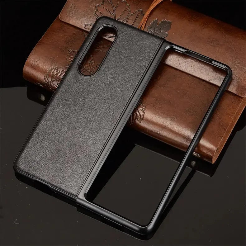 PU Leather Hard Case for Samsung Z Fold4