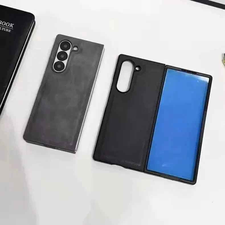 PU Leather Hard Case for Samsung Z Fold4