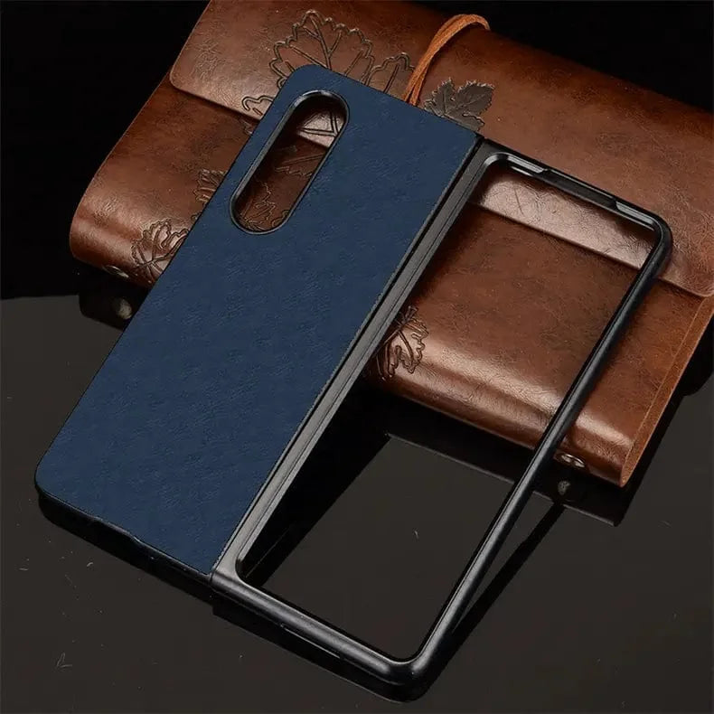 PU Leather Hard Case for Samsung Z Fold4