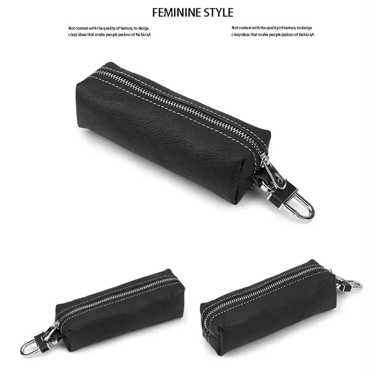 PU Leather Keychain Pouch Bag