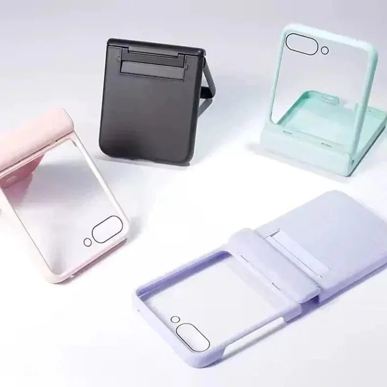 PU Leather with Hinge Protection Case for Samsung Z Flip5