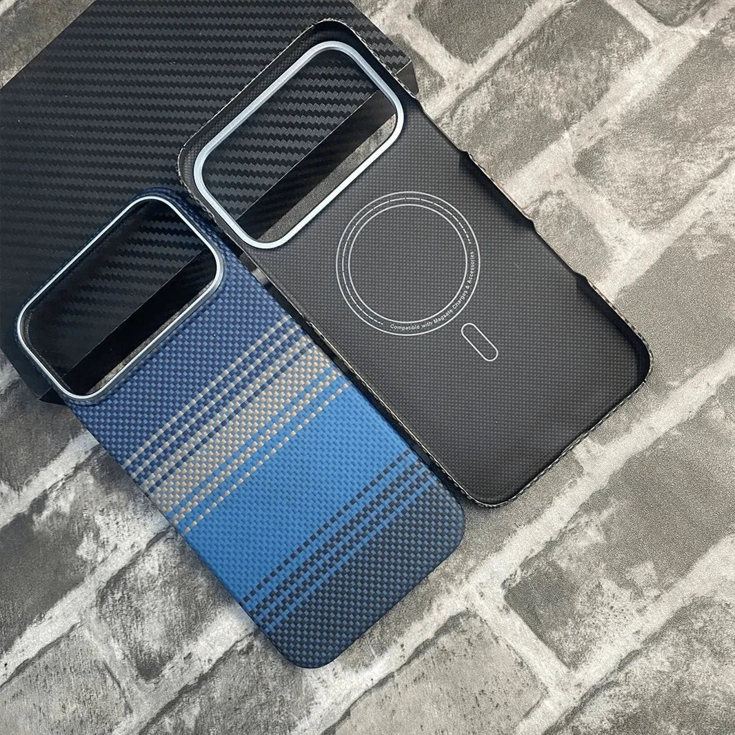 Real Aramid Kevlar Fiber Magsafe Case for iPhone 17 Air