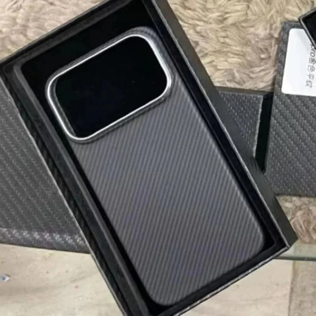 Real Aramid Kevlar Fiber Magsafe Case for iPhone 17 Air