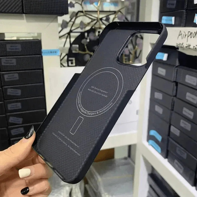 Real Aramid Magsafe Case for iPhone 16 Pro