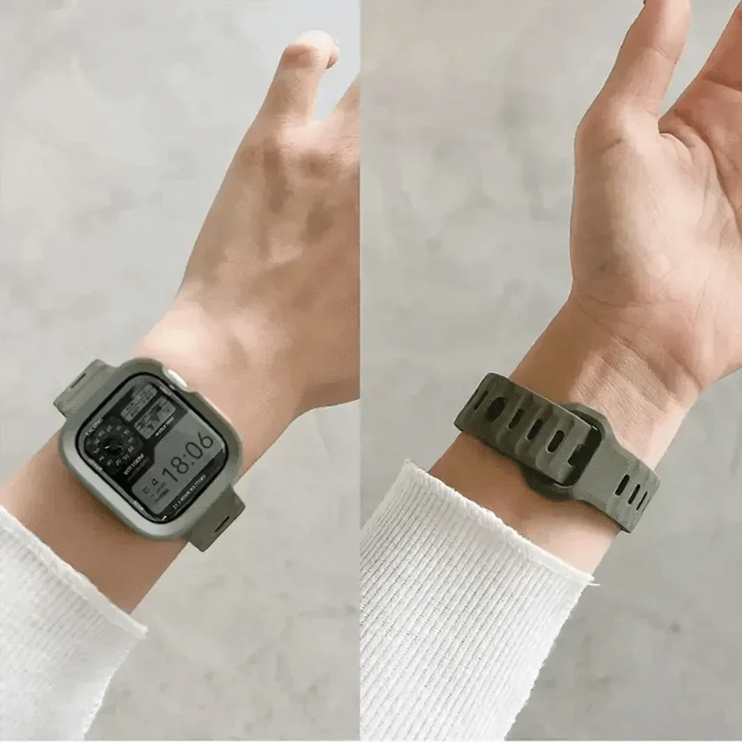 Rugged TPU Soft Cover for Apple Watch 41mm