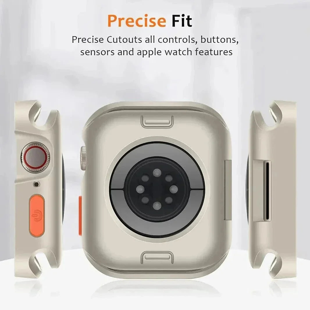 Rugged TPU Soft Cover for Apple Watch 44mm