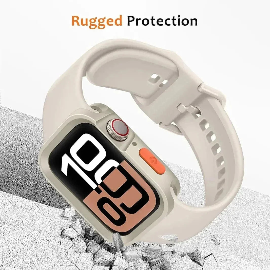 Rugged TPU Soft Cover for Apple Watch 44mm
