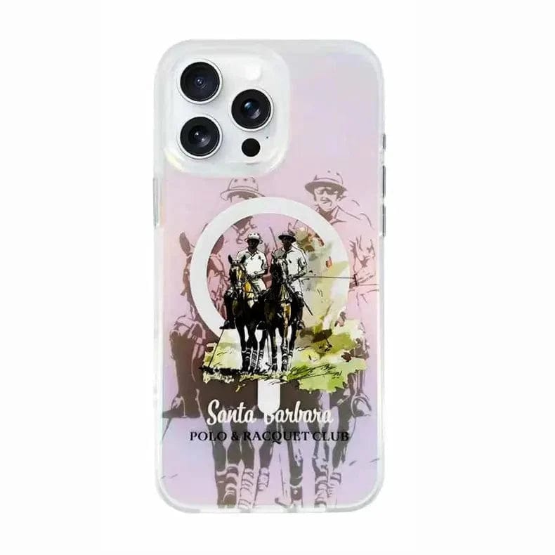 Santa Barbara Carter Series Hard Phone Back Case for Apple iPhone Back Cases iPhone 16 Pro Max / Player