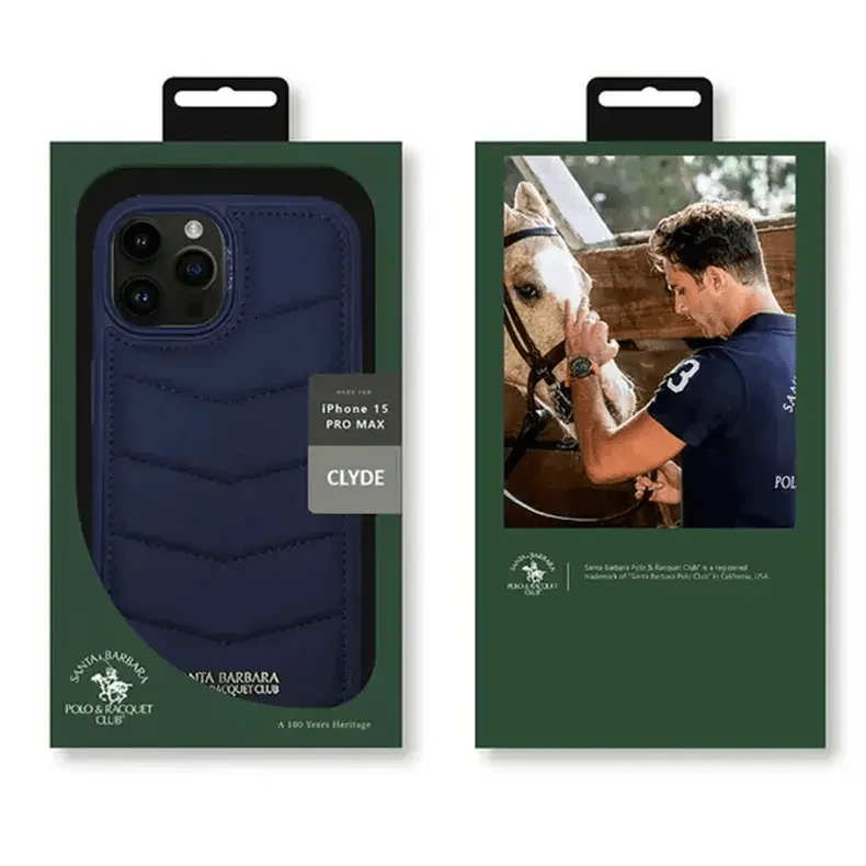 Santa Barbara Clyde Series Hard Phone Back Case for Apple iPhone