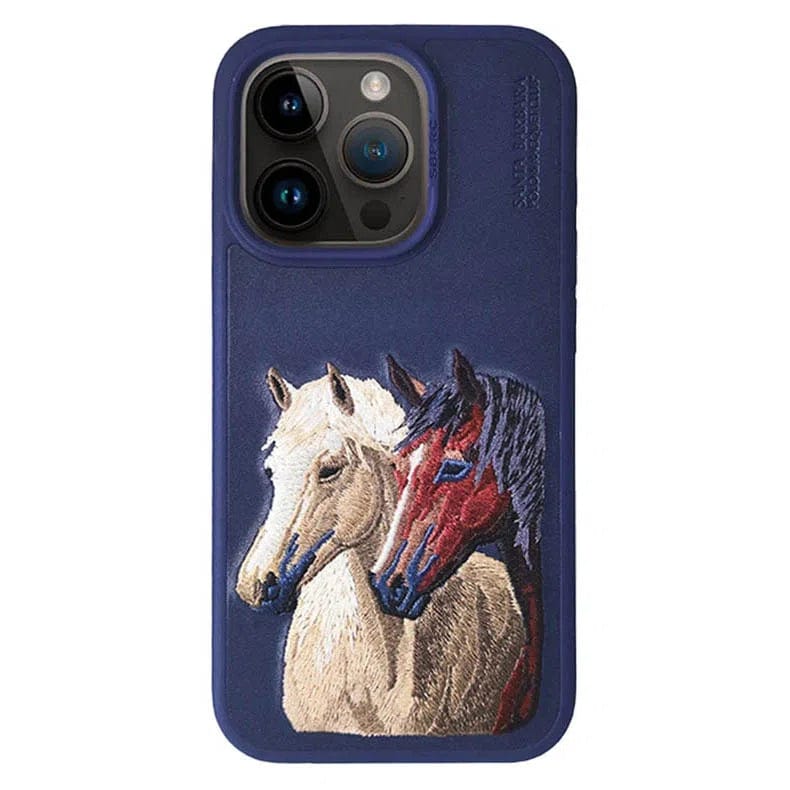 Santa Barbara Isidore Series Case for iPhone Back Cases iPhone 15 / Blue