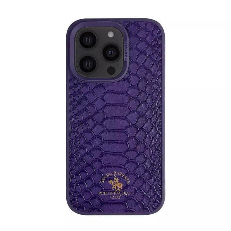 Santa Barbara Knight Series Case for iPhone Back Cases iPhone 14 Pro / Purple