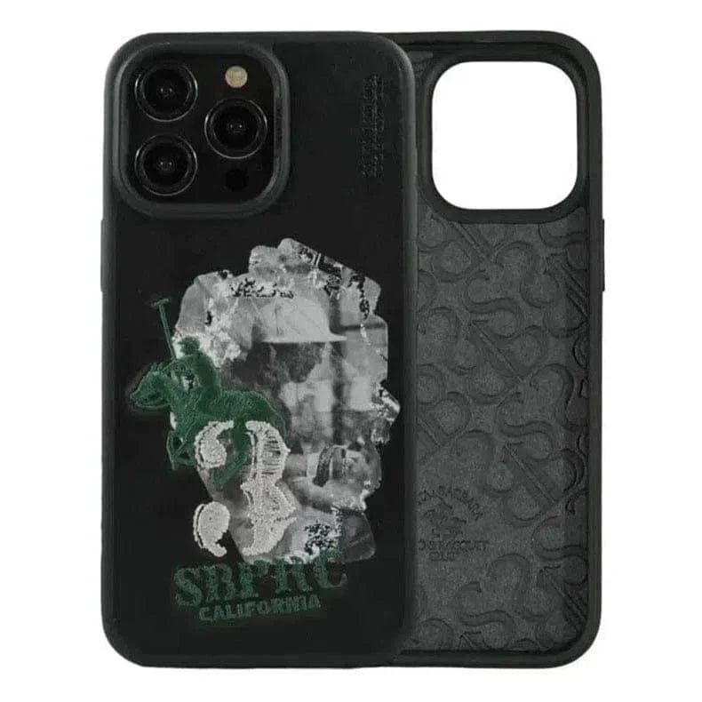 Santa Barbara Marcus Series Case for iPhone Back Cases iPhone 15 Pro / Black