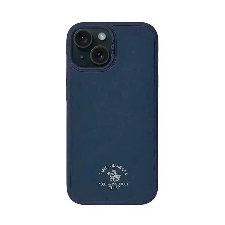 Santa Barbara Norton Series Case for iPhone 15 Pro Blue Back Cases