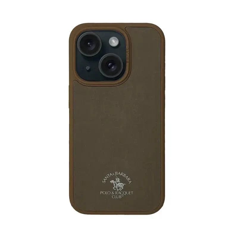 Santa Barbara Norton Series Case for iPhone Back Cases iPhone 15 / Brown