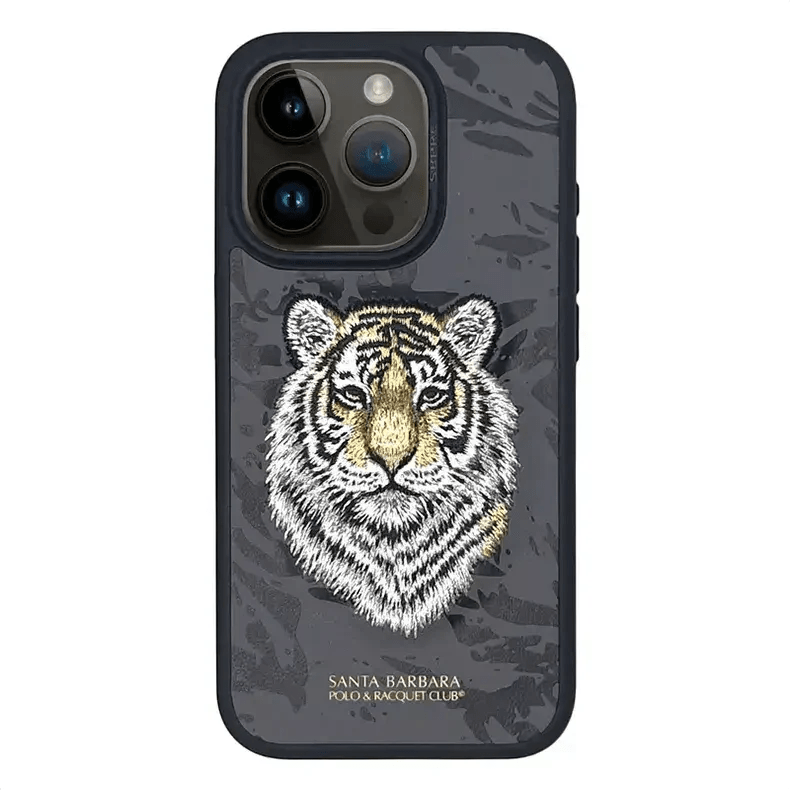 Santa Barbara Tiger Savanna Series Case for iPhone Back Cases iPhone 15 Pro Max / Tiger 1