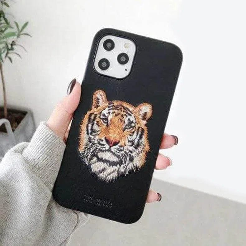 Santa Barbara Tiger Savanna Series Case for iPhone Back Cases iPhone 14 / Tiger 1