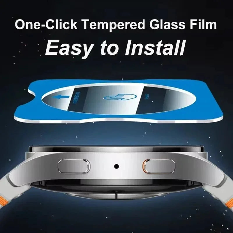 Self-contained Positioning Tempered Glass for Samsung Watch 4/5 44mm