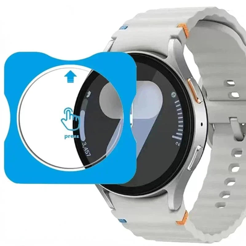 Self-contained Positioning Tempered Glass for Samsung Watch 6/7 44mm