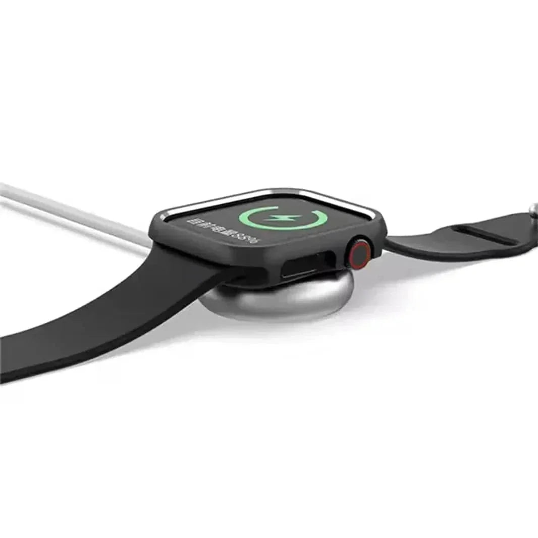 Shiny Metal Aluminium Alloy Bumper for Apple Watch 40mm