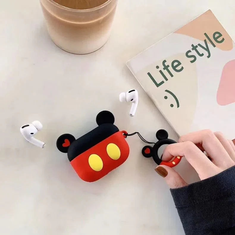 Silicone 3D Cartoon Character Case for Apple AirPods