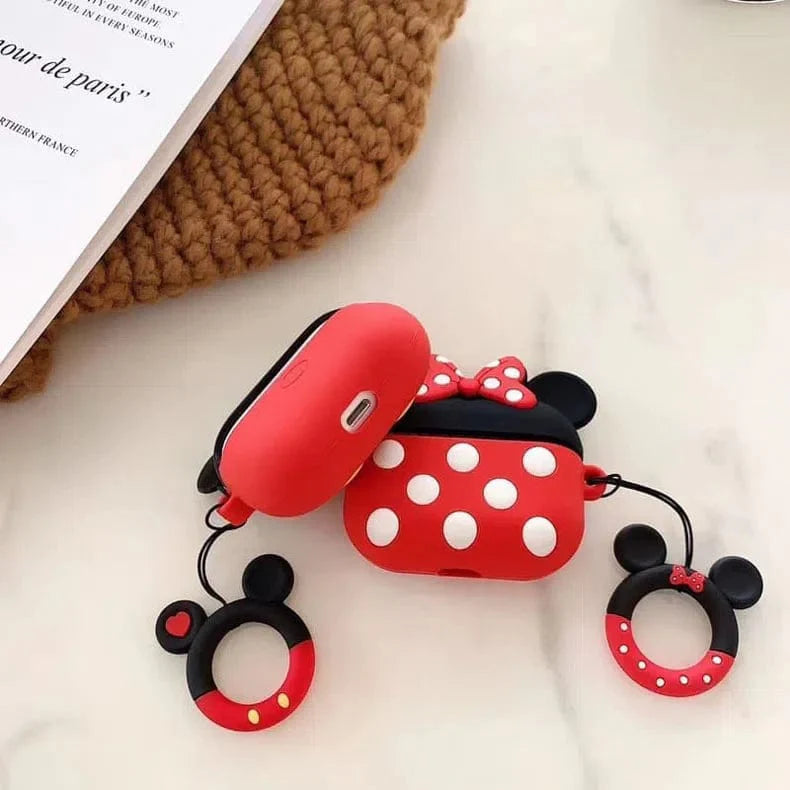 Silicone 3D Cartoon Character Case for Apple AirPods