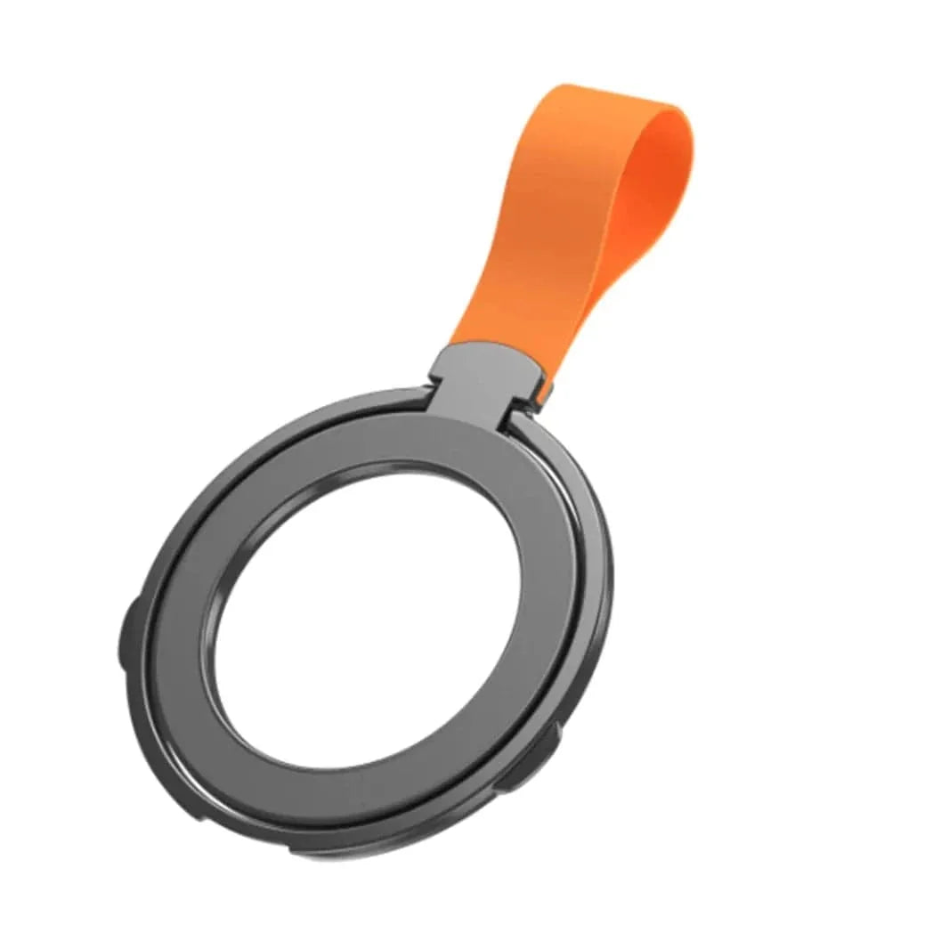 Silicone Loop Magnetic Grip Stand for Magsafe Function Built in Cases