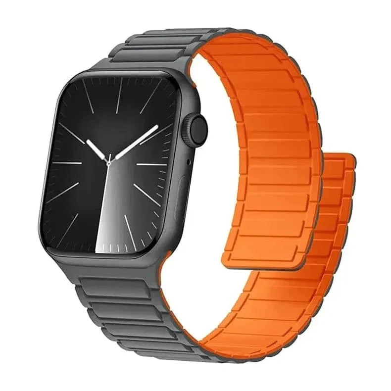 Silicone Magnetic skin-friendly Band for Apple Watch 42 | 44 | 45 | Ultra 49 | 46mm S10