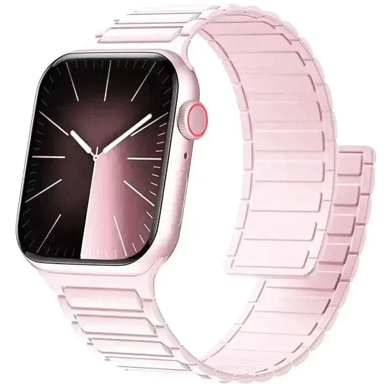 Silicone Magnetic skin-friendly Band for Apple Watch 42 | 44 | 45 | Ultra 49 | 46mm S10