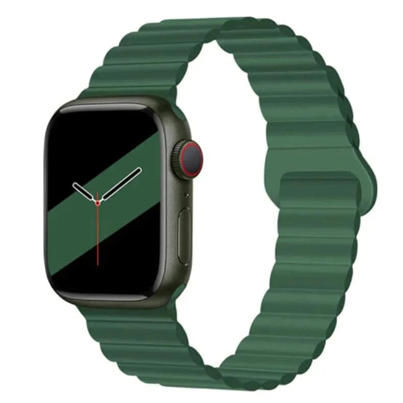 Silicone Magnetic Watch Band for Apple Watch