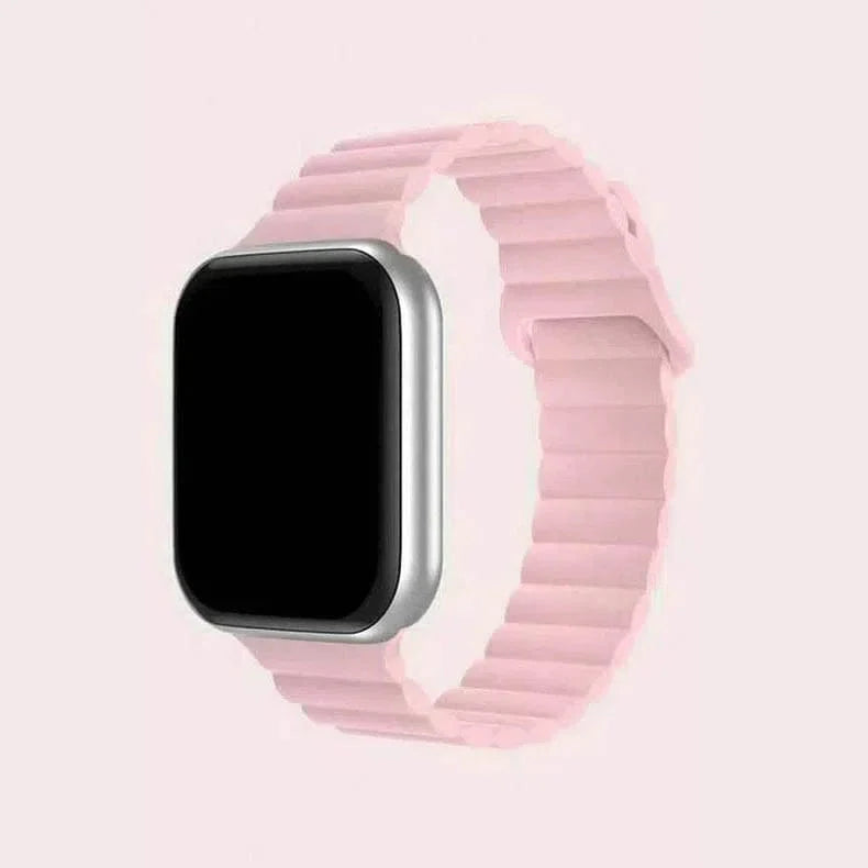 Silicone Magnetic Watch Band for Apple Watch