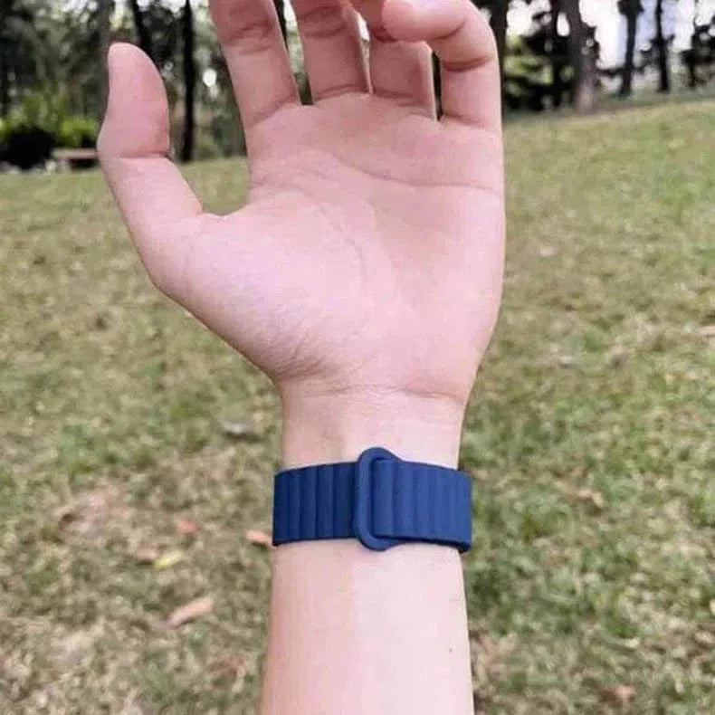 Silicone Magnetic Watch Band for Apple Watch