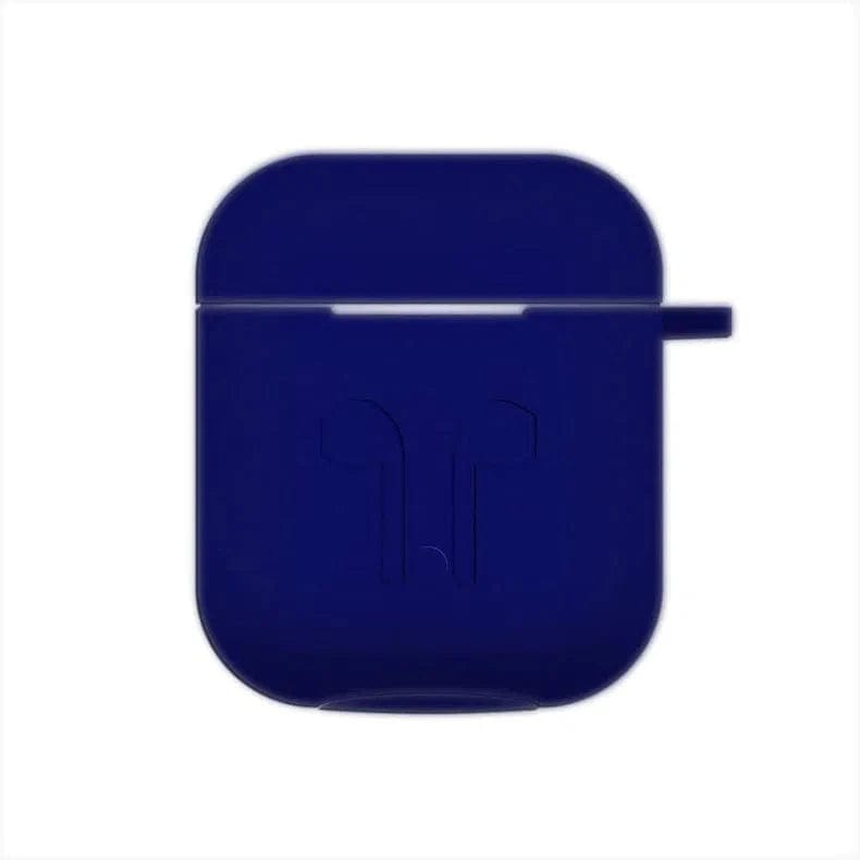 Silicone Soft Case for Apple Airpods Case Covers Airpods 1 | 2 / Blue