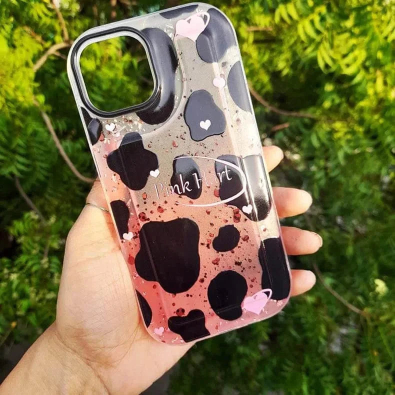 Silver Glitter Clear Soft Case for iPhone 14 Pro