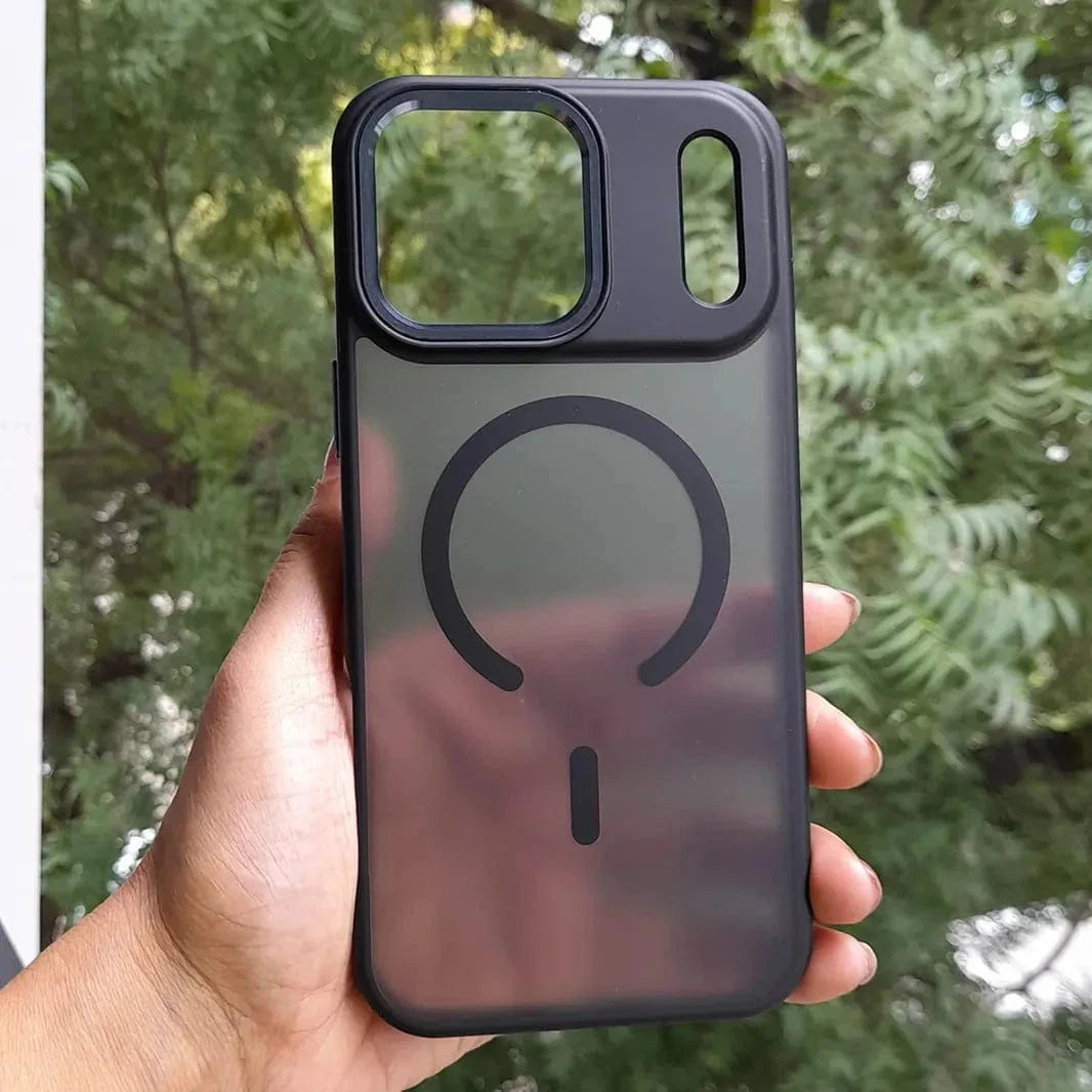 Sleek Matte Finish Metal Key Magsafe Case for iPhone 17 Air