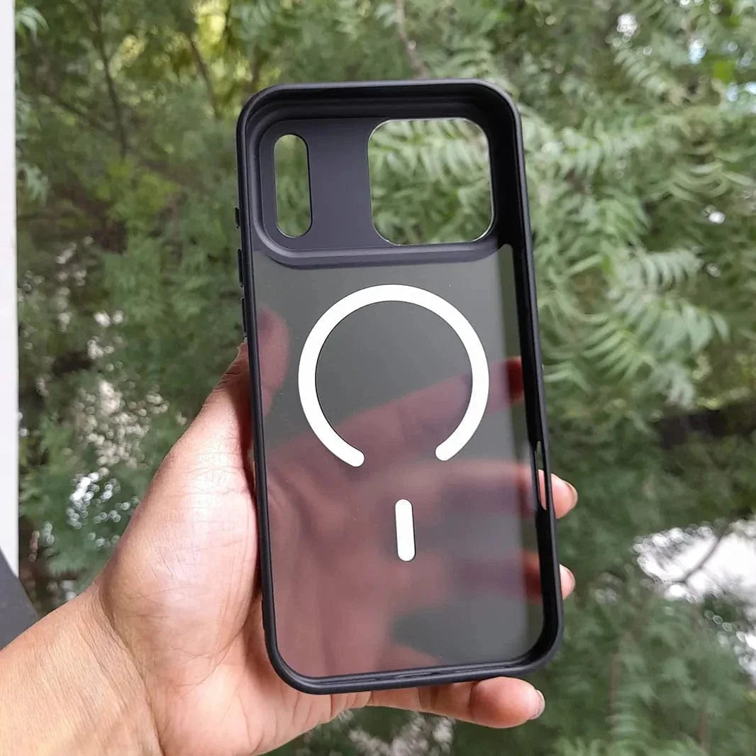 Sleek Matte Finish Metal Key Magsafe Case for iPhone 17 Air