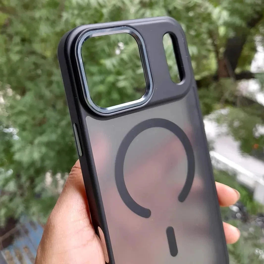 Sleek Matte Finish Metal Key Magsafe Case for iPhone 17 Air