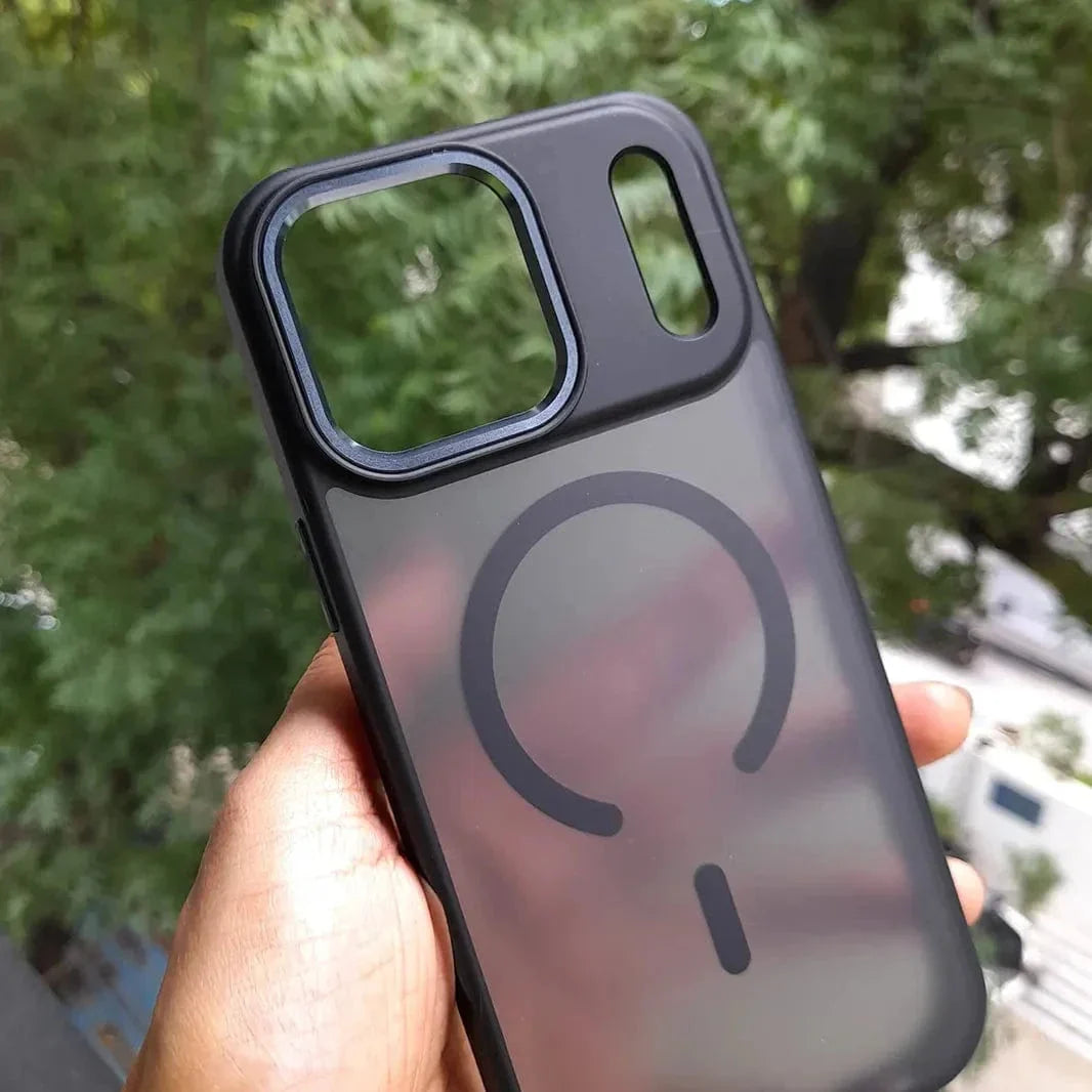 Sleek Matte Finish Metal Key Magsafe Case for iPhone 17 Air