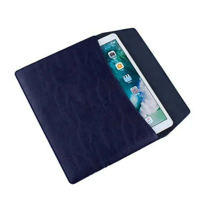 Slim Faux Leather Business Laptop Sleeve Bag