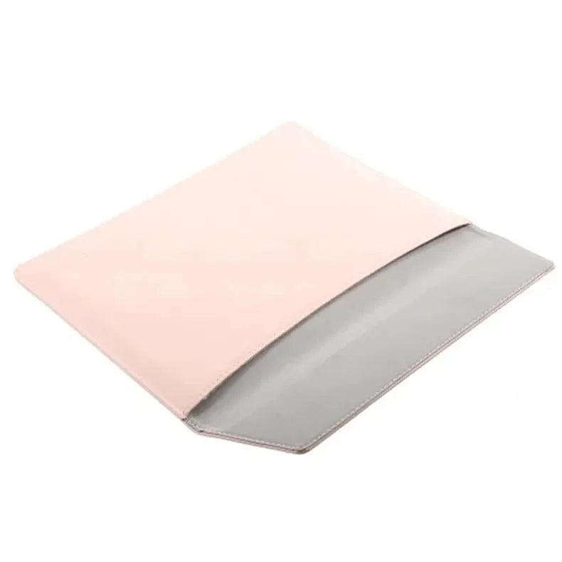 Slim Faux Leather Business Laptop Sleeve Bag