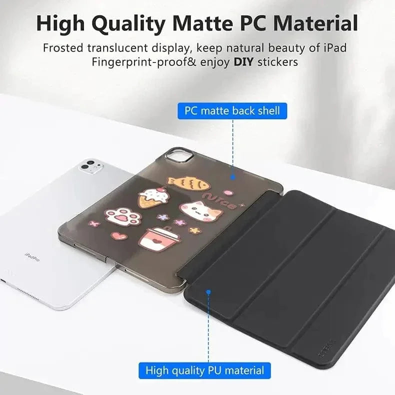 Slim Hard Back Shell Protective Cover for iPad Pro 2 | Pro 3 M1 | Pro 4 M2 (11-inch)