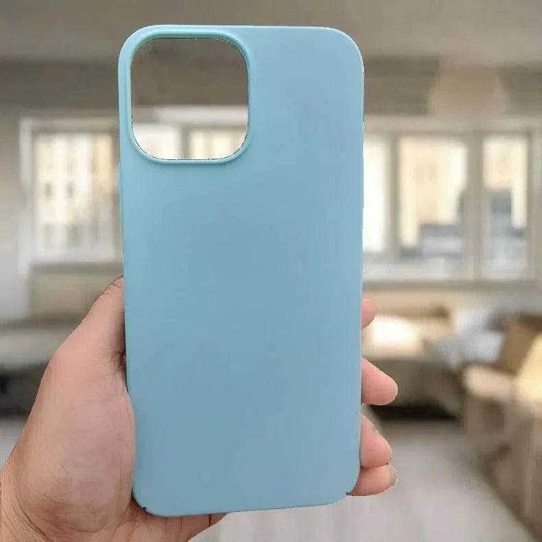 Slim Lightweight PC Case for iPhone 14 Pro Max iPhone 14 Pro Max Mint Blue Back Cases