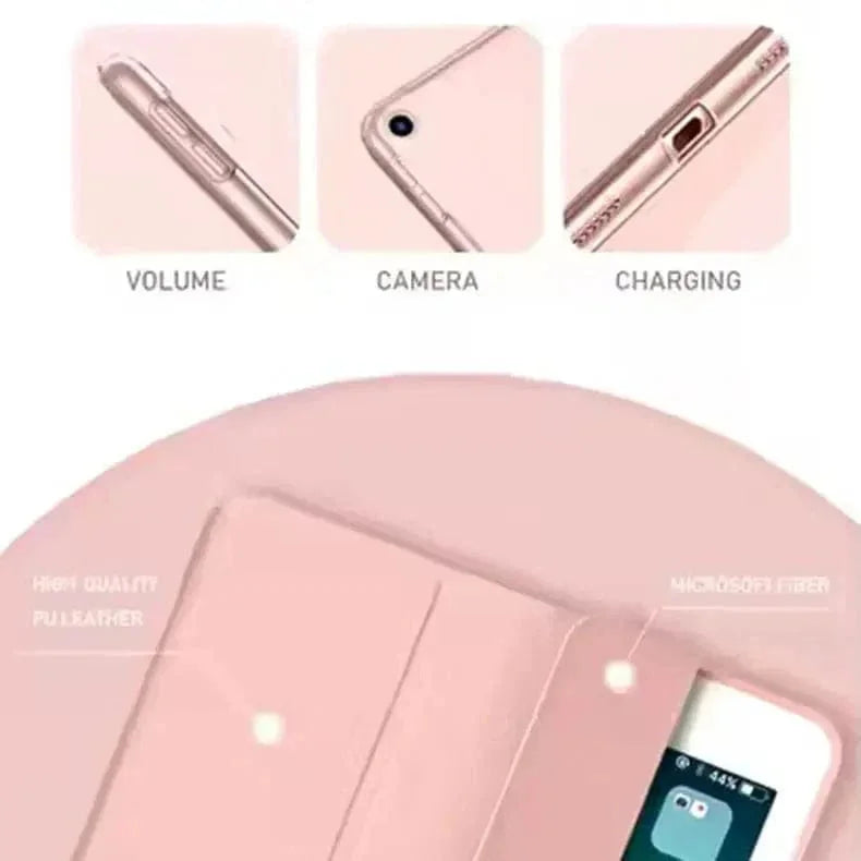 Smart Trifold Hard Matte Flip Cover for iPad mini 1 | 2 | 3 (7.9-inch)